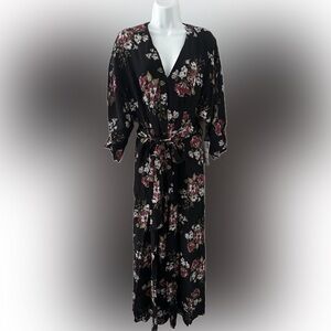 Zara | floral Jumpsuit 3/4 sleeves